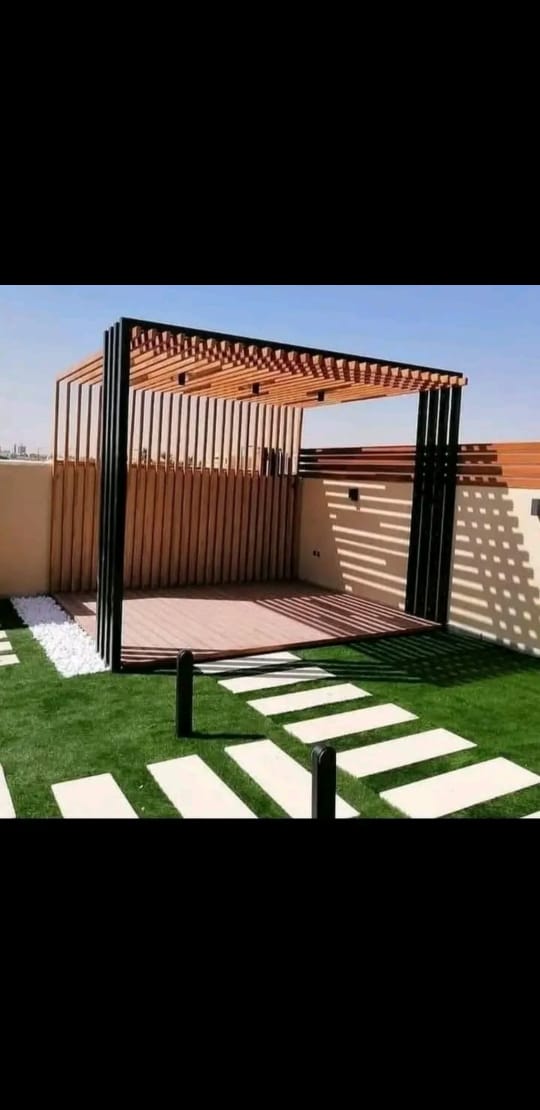 مظلات حديدية - الجبيل 