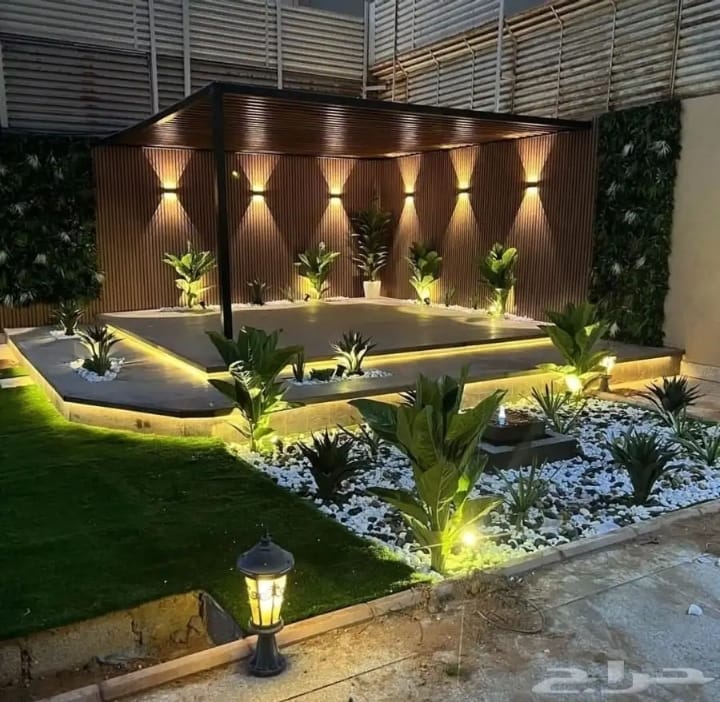 تنسيق حدائق منزلية ومسابح وتشجير – تصميم وتنفيذ - صورة 5